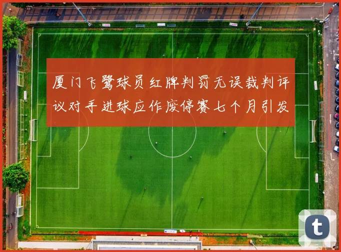 厦门飞鹭球员红牌判罚无误裁判评议对手进球应作废停赛七个月引发热议